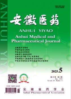 《安徽醫(yī)藥》期刊發(fā)表論文情況分析
